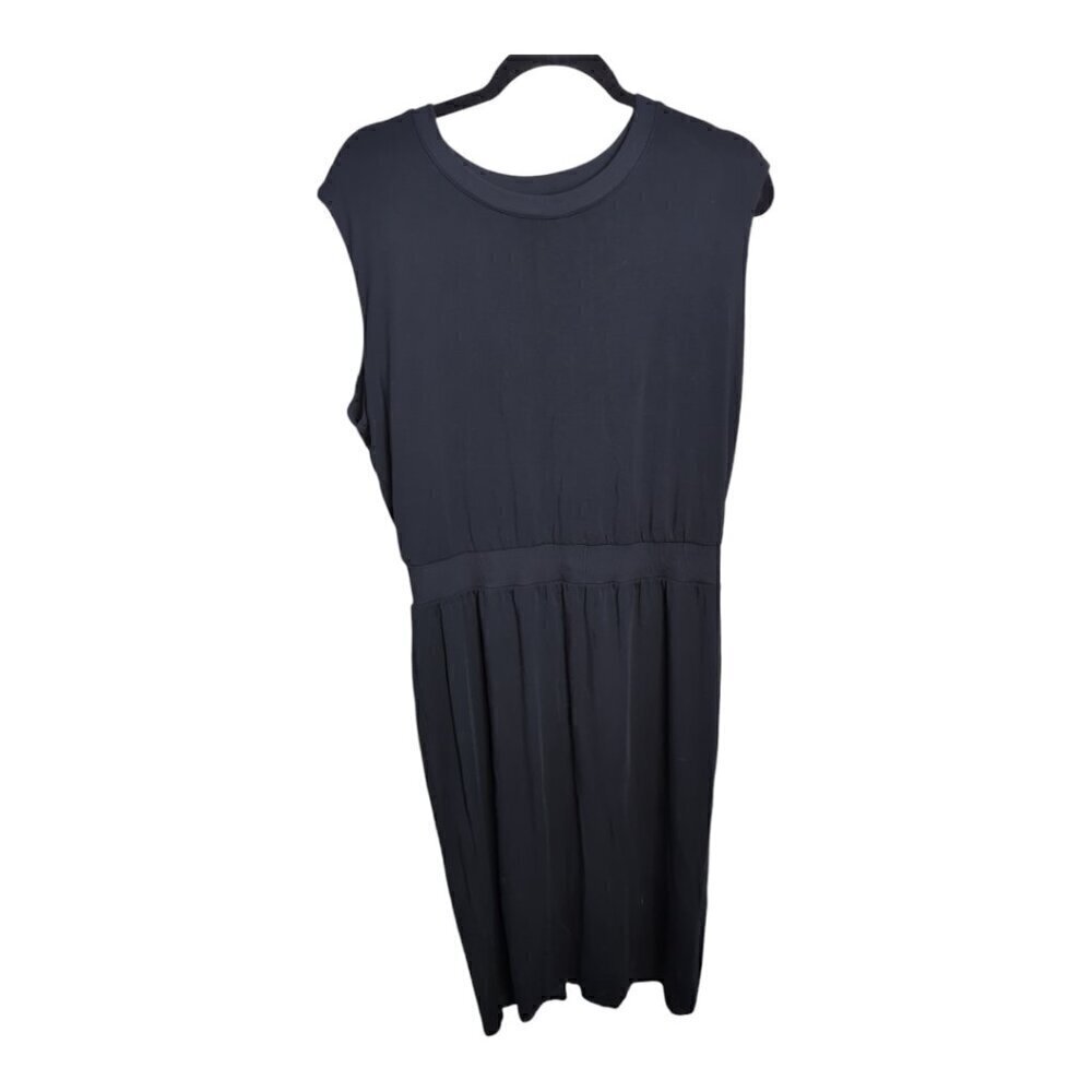 Athleta Women's Dress Size Large Black Sleeveless Stretch Athleisure Athletic